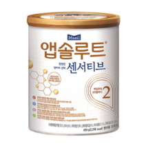 앱솔루트 센서티브 분유 2단계, 450g, 6개