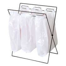 컴엔텔상사 접이식 분리수거대 브라운, 4개