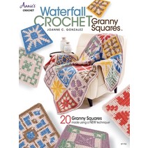 (영문도서) Waterfall Crochet Granny Squares Paperback, Annies