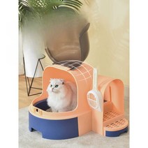 고양이화장실가구 쓰레기통 고양이 애완 화장실 배변판