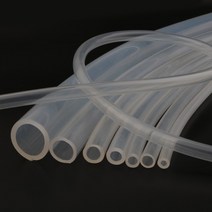 유압호스 고압 1미터 식품 등급 실리콘 튜브 2 ~ 21mm 투명 호스 유연한 고무 내열성 식수 파이프, 01 100cm_18 4 x 6mm