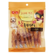 펫더맨 강아지 참좋은간식 고구마치즈, 연어말이, 10개