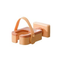 손건조기 핸드드라이어 화장실 핸드드라이기 자유롭게 회전 가능한 헤어 드라이어 랙 천공 홈 욕실 액세서리 벽걸이 스토리지 180 도 자유로운 손, [04] YELLOW