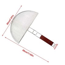 생선구이그릴 기름안튀는불판 연기먹는전기그릴휴대용 바베큐 그릴 바구니 스테인레스 스틸 붙지 않는 생, 01 A
