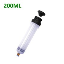 오일석션기 200/500/1500ML 자동차 오일 유체 추출기 충전 주사기 병 전송 연료 액체 수동 브레이크 펌프, [03] 200ML