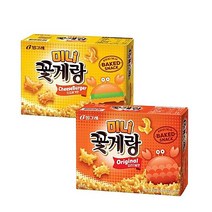 꽃게랑 미니 스낵 오리지널맛 40g x 5p + 치즈버거맛 40g x 5p, 4세트