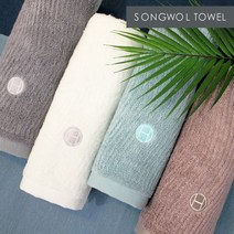 송월타월 호텔 컬렉션 플로우 44 수건 210g 30수 뱀부얀, 아이보리, 5개