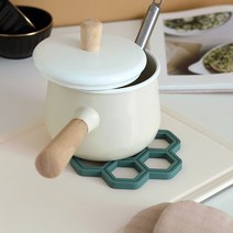 아름다운공간 국내제작 허니콤 실리콘 냄비받침(5color), 핑크