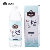 인산가 인산가 물죽염 실버 1L + 공병(6cc) 증정 죽염수 9회죽염 10%, 안약병 필요없음