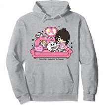 산리오 후드티 Toca Life x Hello Kitty & Friends MY MELODY COUCH 풀오버 후디 130519