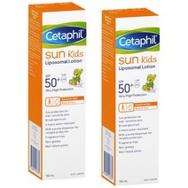 Cetaphil 세타필 키즈 어린이 선크림 150mlx2개 Sun SPF 50 Kids Lotion, 1개, 150ml