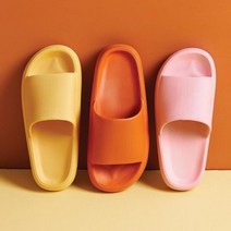 오즈리빙 쿠션슬리퍼 욕실화 키높이 슬리퍼 실내화, 본상품선택, 옐로우, 본상품선택