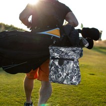골프공회수기 타이틀리스트골프공Durable Golf Ball Bag Pouch Waist Sack Collector Multi Pocket Accesso, 02 Colorful Grey