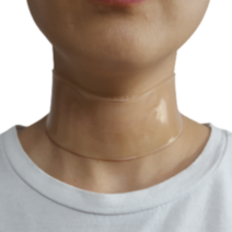 가하나루 미간 이마 팔자 목 얼굴 실리콘 주름 패치 리프팅 테이프 스티커 마스크팩 증정 살색테이프 이벤트, 실리콘 주름 패치 목1개, 1개