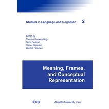 Meaning Frames and Conceptual Representation Paperback, Dusseldorf University Press