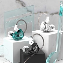 다이나믹 고급형 분리형 이어폰 유선 이어폰 GK-G1 그린 (마이크O), GKG1그린(마이크O)