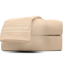 ELONNA LUXURY FINE LINENS 트윈 시트 세트 - 호텔 럭셔리 엑스트라 소프트 주름 변색 얼룩 방지 쿨링 침대 3피스 침구 및 베개 커버 최대 40.6cm1