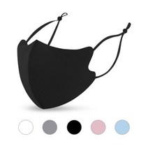 3D 네오플랜 끈조절 마스크/연예인 마스크/패션 방한 마스크 (5 Color) [두께 2종] (블랙 대형 추가)