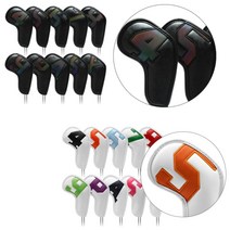 아이언커버 홀로그램 V300 PXG 미즈노 호환가능 10EA, 블랙