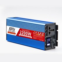 24V인버터 순수 정현파 인버터 12V-220V 1600W 2200W 3000W 4000W DC-AC 전압 변환기 12 220 미니 자동차 전원 공급 장치, [02] 12V2200W 220V