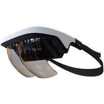 소매 AR 헤드셋 스마트 안경 iPhone 및 Android 3D 비디오 게임용 증강 현실 VR, 01 white
