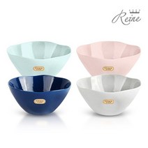 헨느 그레이스 도자기 빙수볼 4P 세트, 01 헨느 그레이스 빙수볼 4P