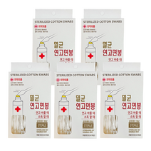 풍성 연고면봉 소독면봉 화장면봉 면봉, 5개, 30개입