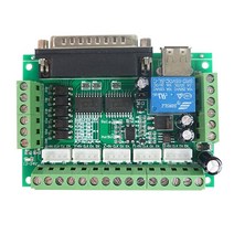 마하 3 인터페이스 보드 조각 기계 스테퍼 모터 5 축 CNC 드라이버 옵토 커플러 절연 포함, 한개옵션0