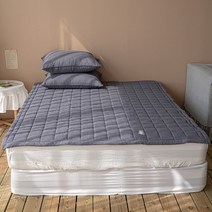 규아르 패밀리 침대 패드 고정밴드, 차콜