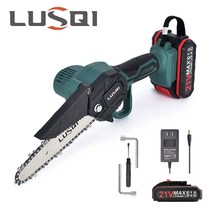 플런지쏘 전동 톱 전기 휴대용 가정용 목공 공구, 6인치-2 배터리, 우리를