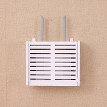 전기배전함가리개 침실 미용실이다 TV거실장 걸이식 무선 공유기 수납함 벽걸이 선반 큰사이즈 WIFI 2713739285, 1, 미니 사이즈 -백엽