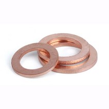 10pcs m12 m13 m14 m15 m16 m17 m18 m19 m20 황동 구리 씰링 보트 크러쉬 와셔 플랫 가스켓 링 섬프 플러그 오일 씰 피팅, m16x30x2
