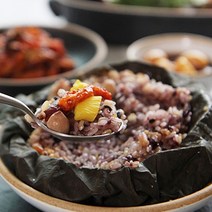 바른팜스 함양 연잎밥 230gx4+150gx4개 낱개포장 영양잡곡밥, (230g+150g), 4개