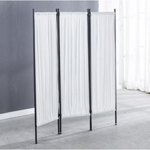 올바른생각 공간분리 인테리어 가벽 가림막 파티션 패브릭 2단 3단, 패브릭 가벽 4단