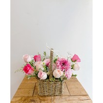 부산꽃집 부산꽃배달 서비스 소형바구니 생일 개업 부모님선물 사상구, 연제구/동구