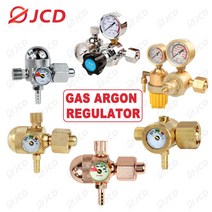 JCD G5/8 "0-25Mpa 아르곤 CO2 Mig 유량계 가스 조절기 용접 게이지 감압, 01 JCD-2021B