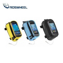 로스휠 [Roswheel] 12496 정품 자전거가방 스마트폰, S:스카이블루
