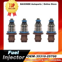 OEM 35310-25700 3531025700 현대 NF 소나타 카렌스용 연료 인젝터 노즐 자동차 액세서리 4 개입, [01] 4PCS