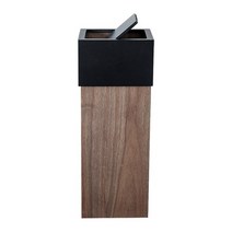 이케아 분리수거함 재활용 50l 가정용 북유럽 나무 쓰레기통 재활용 주방 홈 오피스 혁신 광장 정원 퇴비 bin 뚜껑 cubo de basura 폐기물 용기, 65cm, 02 65cm A