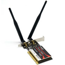Broadcom-BCM43224 802.11n 300Mbps 무선 Wi-Fi 카드 데스크탑 PCI WiFi 어댑터 네트워크 어댑터 MAC/Wind, 01 Full Profile Bracket
