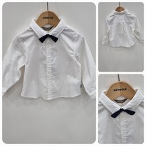 레베끌레 페리미츠 화이트 보타이 셔츠 P2305B347_01