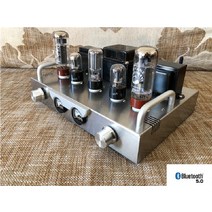 오디오 진공관 앰프 DIY 푸쉬풀 자작 엠프 증폭기 킷트 KIT 미니, 내장 5.0 블루투스  완제품
