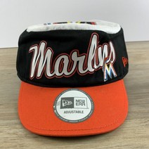 New Era 마이애미 말린스 모자 클래식 MLB 뉴에라 스냅백 브랜드 성인핏