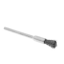 연마브러시 소형4Pcs 5mm 강철 와이어 브러쉬 용 광택 휠 미니 스타일 브러시다운 퍼 트리밍, 한개옵션0