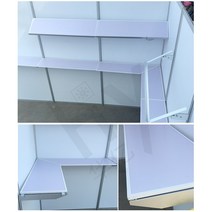 옥타부스 전시관 옥타늄 부스 박람회 전시회 판넬, 표준 스톨 캐비닛