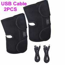 자세 적외선 온열 무릎 보호대 지지대 치료 패드 관절 통증 완화 건강 관리 도구, [03] No Adapter, 1개