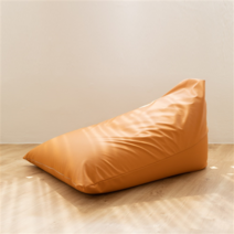 백화상점 무지 빈백 소파 대형 1인용 마약빈백 원룸 거실 쿠션 쇼파, 실리콘, 실리콘_딥오렌지