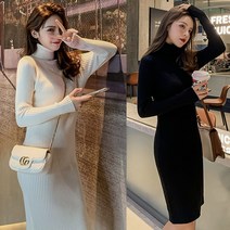 폴라원피스 롱원피스 골지니트 SD-200970