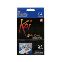 사쿠라 코이 워터칼라 24색세트 /고체물감