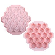 실리콘 몰드 19 모바일 꿀벌 벌집 케이크 초콜릿 비누 장식 금형 모양 틀 입체 모양틀 양초 Diy 밀랍 도구 오븐용 접시 베이킹, PK